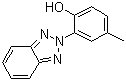 2-(2H-Benzotriazol-2-yl)-p-cresol, 2-(2-Benzotriazolyl)-4-methylphenol, 2-(2-Hydroxy-5-methylphenyl)benzotriazole, 2-(2-Hydroxy-5-methyl-phenyl)benzotriazole, Drometrizole, UV Absorber-1, Benazol P CAS #: 2440-22-4