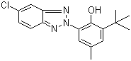 Bumetrizole, 2-(3-tert-Butyl-2-hydroxy-5-methylphenyl)-5-chloro-2H-benzotriazole, 2-(5-Chloro-2H-benzotriazol-2-yl)-6-(1,1-dimethylethyl)-4-methylphenol CAS #: 3896-11-5